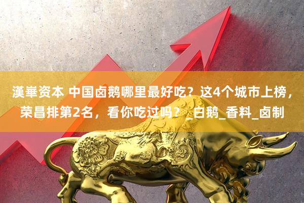 漢崋资本 中国卤鹅哪里最好吃？这4个城市上榜，荣昌排第2名，看你吃过吗？_白鹅_香料_卤制